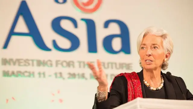 IMFનાં કાર્યકારી ડાયરેક્ટર ક્રીસ્ટીન લૈગાર્ડ