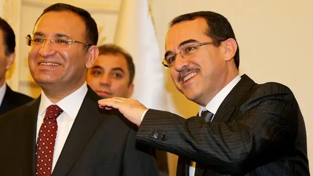 Bekir Bozdağ ve Sadullah Ergin