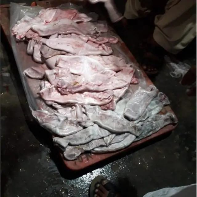 ક્રોકર માછલીનું માંસ