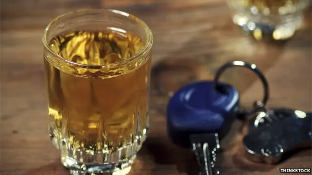 Drink and car keys