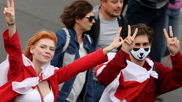 Протесты в Минске