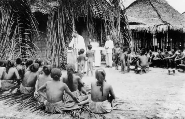 Missionários no Alto Rio Negro