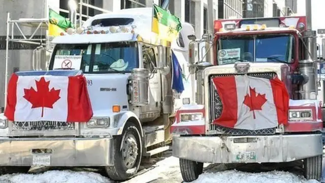 ট্রাক ড্রাইভারদের বিক্ষোভ