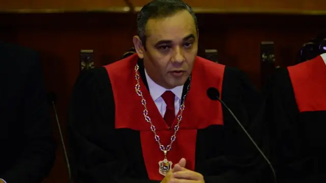 Maikel Moreno, presidente del Tribunal Supremo
