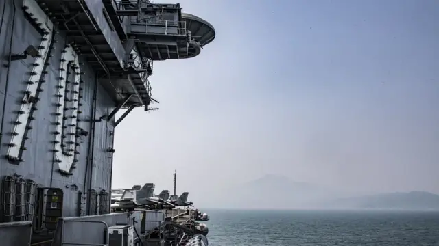 Nimitz-class aircraft carrier USS Carl Vinson