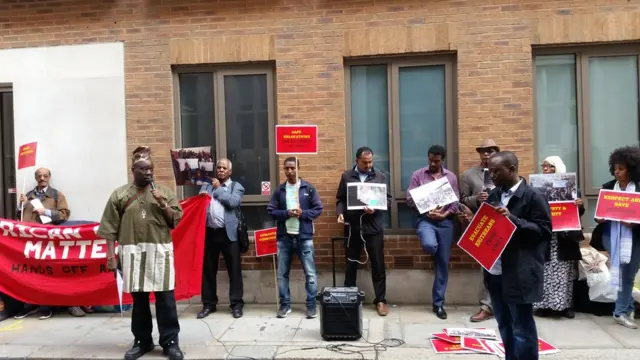 ተሳተፍቲ ሰላማዊ ሰልፊ ለንደን 14 መስከረም 2018