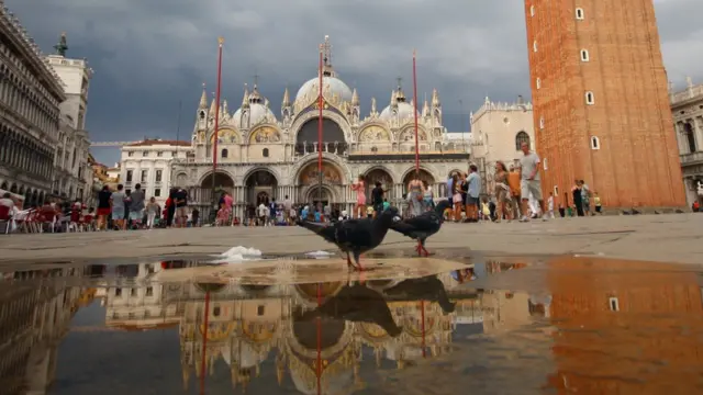 Pombos na Praça San Marco,roleta online dinheiroVeneza