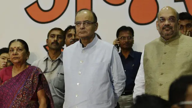 బీజేపీ, గుజరాత్, విజయ్ రూపానీ, ఆనందీ బెన్ పటేల్, అరుణ్ జైట్లీ