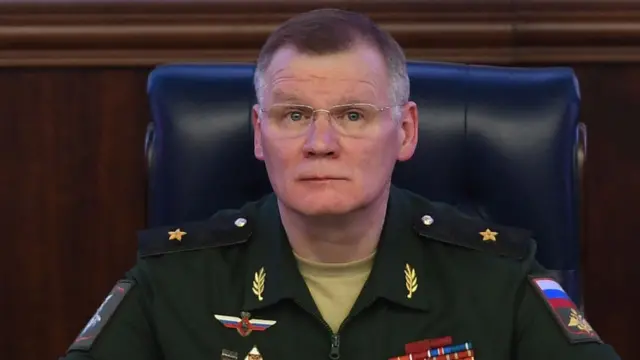 Image shows Igor Konashenkov