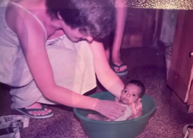 Sanul di panti asuhan di Sri Lanka