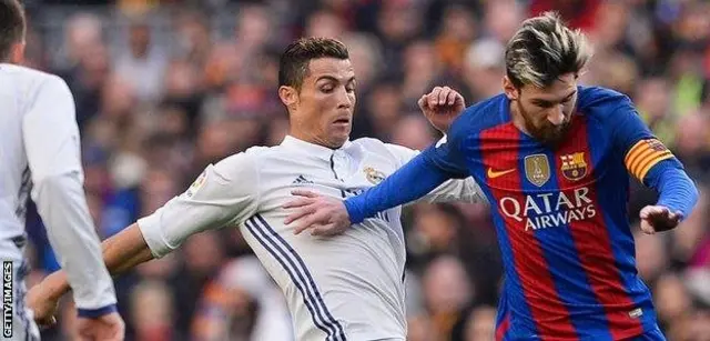 ميسي ورونالدو