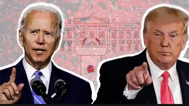 Joe Biden na Donald Trump