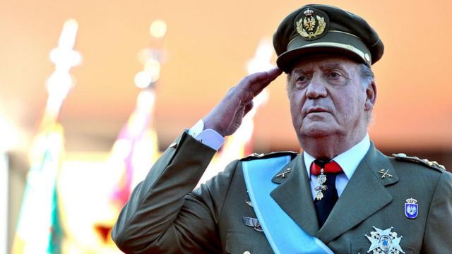 Juan Carlos I con uniforme militar