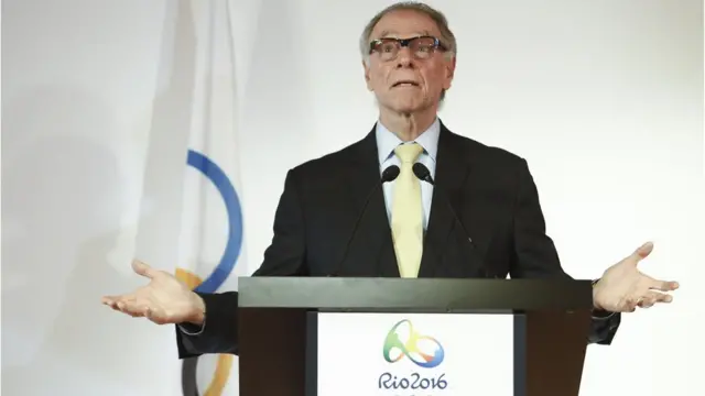 Nuzman faz discurso