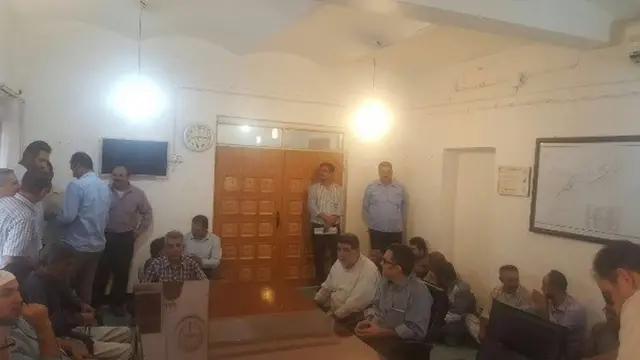 کارگران شبکه آب و فاضلاب آبادان