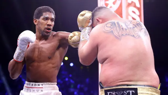 Anthony Joshua ya dambace da Andy Ruiz