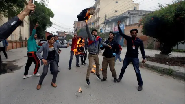 طلبہ مظاہرہ