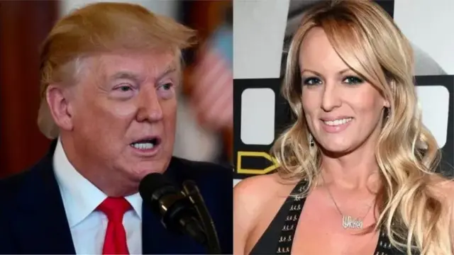 डोनाल्ड ट्रम्प आणि स्टॉर्मी डॅनिअल्स