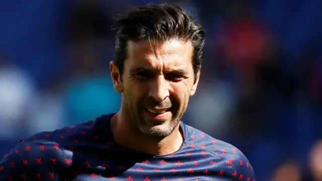 بوفون سه بار به فینال لیگ قهرمانان فوتبال اروپا رسیده اما نتوانسته قهرمان شود