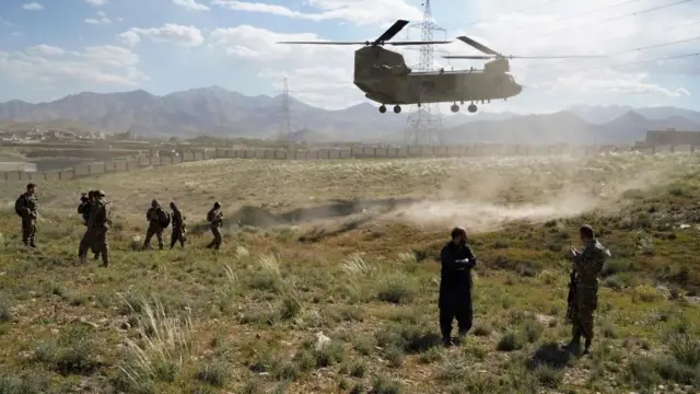 Helikopta ya Marekani nchini Afghanistan
