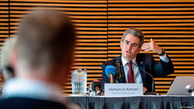 Hicham El Amrani, CEO of Morocco's Bid Committee for World Cup 2026