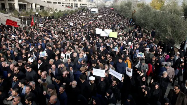 Протест в Тегеране