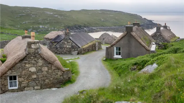Деревня на острове Льюис