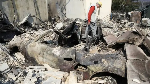 آتش سوزی کالیفرنیا