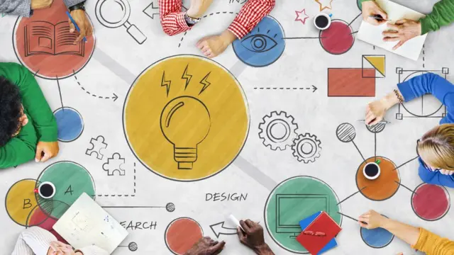 Ilustración de creatividad