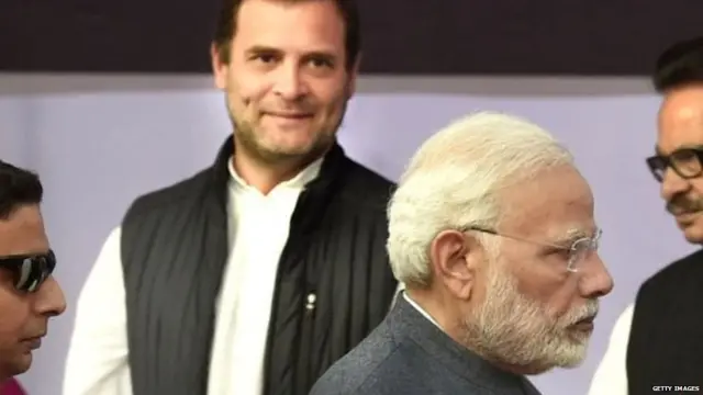 राहुल गांधी नरेंद्र मोदी