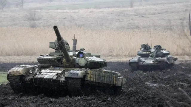 Танки на Луганщині