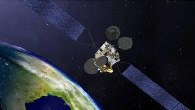 বঙ্গবন্ধু স্যাটেলাইটের গ্রাফিক্স চিত্র