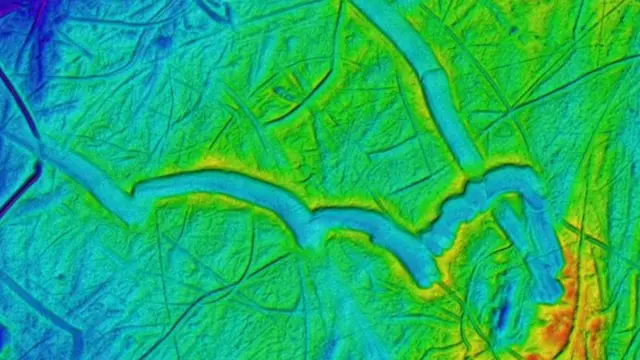 Mapa del lecho marino