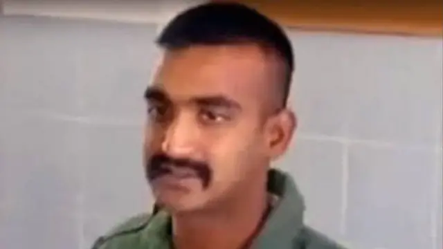 વિંગ કમાન્ડર અભિનંદન વર્થમાનની તસવીર