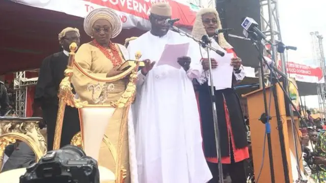 Kayode Fayemi ipinlẹ Ekiti.