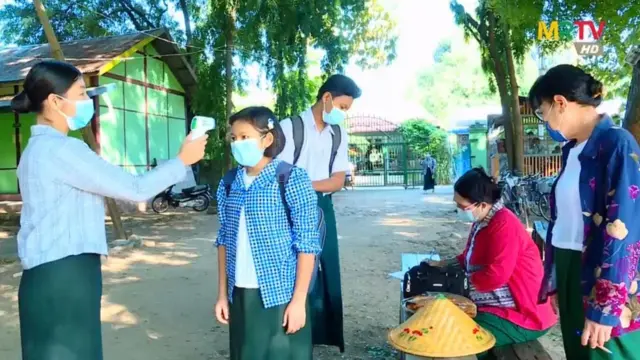 မြန်မာတစ်နိုင်ငံလုံး ၄၆ မြို့နယ်အမှ အပ ကျောင်းတွေပြန်ဖွင့်မယ်လို့စစ်ကောင်စီက ကြေညာခဲ့