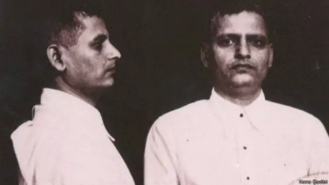 गांधी के कातिल नथूराम गोडसे की यह तस्वीर 12 मई 1948 की है