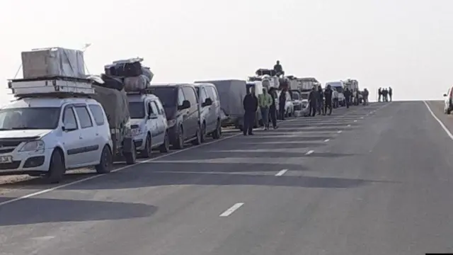 Ўзбекистон чегарасида ҳосил бўлган навбат