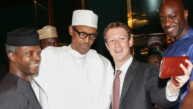 Buhari da Osinbajo da kuma Mark Zuckerberg