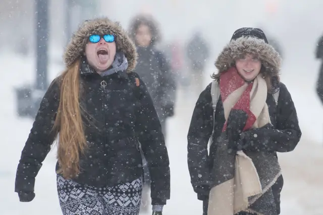 อากาศหนาว ภาพ บีบีซีไทย บีบีซี