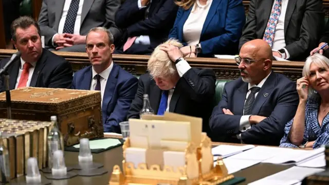 Boris Johnson at Prime Minister's Questions