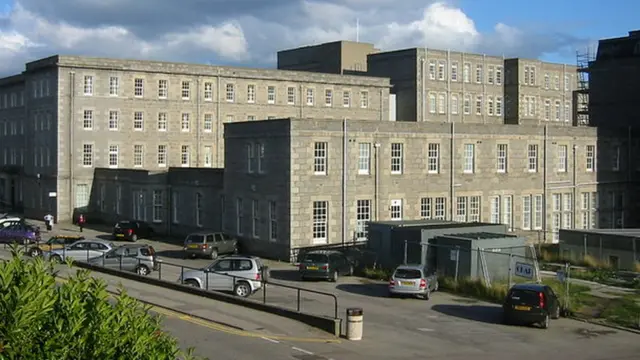 Старые корпуса Королевской больницы в Абердине