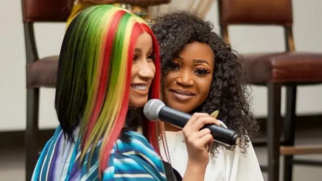 Cardi B and Akuapem Poloo