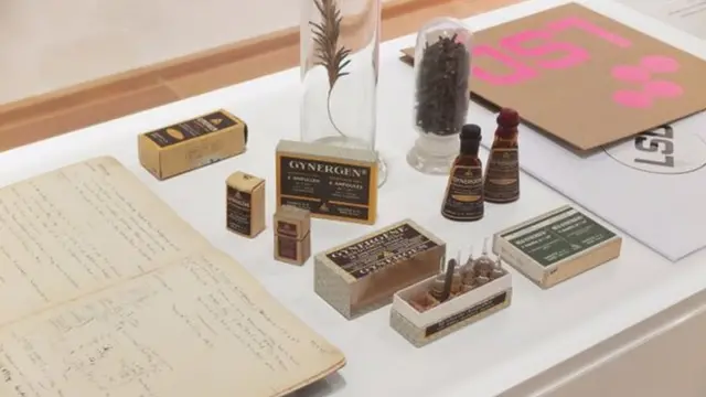 عرضت تفاصيل تجربة ألبرت هوفمان مع عقار "إل إس دي" في متحف "كانتس ميوزيام" في بازل عام 2018