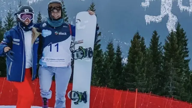 세실레 에르난데스(왼쪽)와 브레나 허커비(왼쪽)가 2022년 베이징 국제패럴림픽에 출전할 수 있게 됐다.