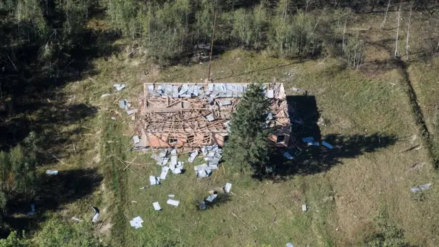 Руйнування у Калинівці