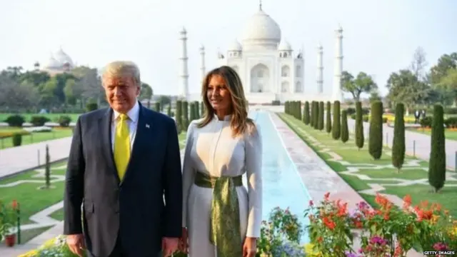 ඩොනල්ඩ් ට්රම්ප් සහ මෙලනියා ට්රම්ප්