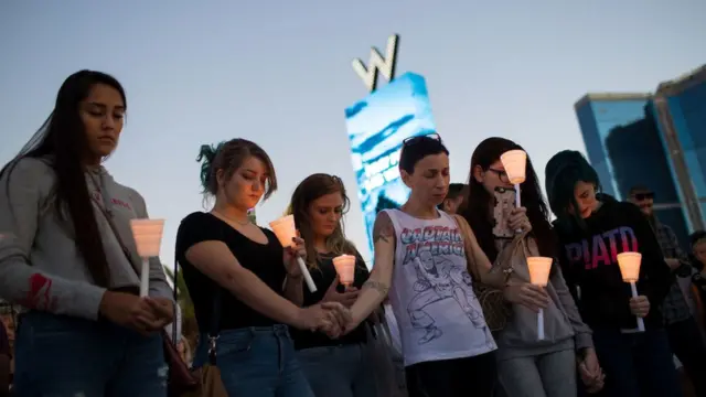 У Лас-Вегасі вшановують жертв стрілянини