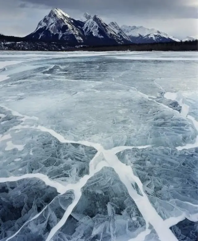 અબ્રાહમ સરોવરનો ફોટોગ્રાફ