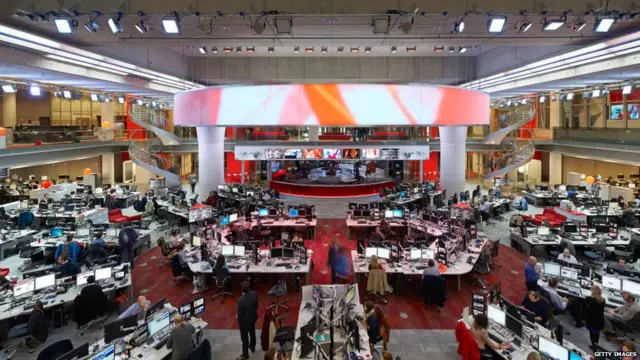 बीबीसी न्यूजरूम